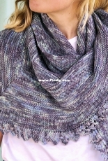 Franjitas Shawl by Gabriela Calderini-Free