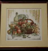 Apples in the basket - my work
