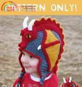Briabby HandMade - Joni Memmott -Dragon Hat