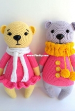 Sasha Savina - Bear in pink - Russian - Free