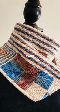 A Miter of Opinion Cowl by Heather R. Robinson
