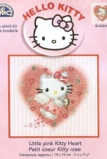 DMC BL 652-63 / BL652-63 - Little Pink Hello Kitty Heart PCS