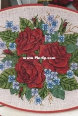 Roses are Red by Fiona Baker from Cross Stitch Gold 153 XSD