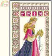 Lavender and Lace LL50 Celtic Spring - Purple and Pink PCS