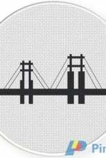 Daily Cross Stitch - Bridge