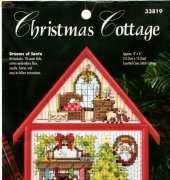 Bucilla 33819 Christmas Cottage - Dreams of Santa