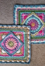 CatsWhiskers Crochet - Christine Bateman - The Jackfield Tile Square - Spanish - Free