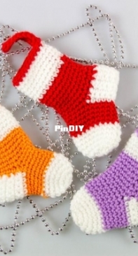 Pointelle Shop - Tetiana / Tatijana Yashchenko - Mini Stocking - Söckchen - German