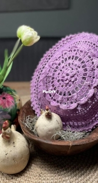 Hearts XXL Wol and Garens - Hellen Klos - Easter Egg - Paasei - Dutch