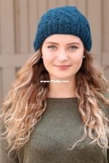 F945 Cabled Hat by Plymouth Yarn Design Studio-Free