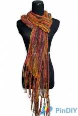 Sheer & Simple Scarf by Kimberly Perkins-Free