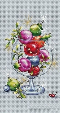 New Years Glass by Irina Zagorodskaya