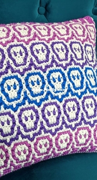 Sixel Design - Alexis Sixel - Gothic Skulls Mosaic