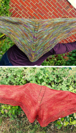 Epiphany Shawl #2 & #3 by Jodi Clayton