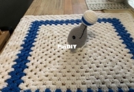 Dolphin playing Security Blanket