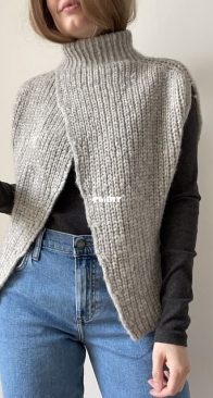 Nabi Slipover by Karoline Skovgaard Bentsen - Aegyoknit - Russian