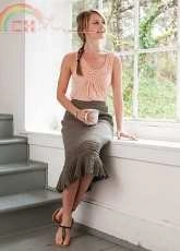 Knit Picks - Junonia Skirt by Kerin Dimeler-Laurence