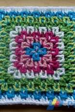 Amys Afghan Blocks - Amy Schwab - Fireworks Surprise