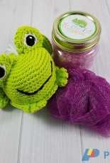 The Cheerful Chameleon - Charlyn Clark - Freya the Frog Scrubby