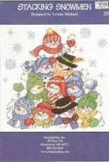 Imaginating - 2560 - Stacking Snowmen by Ursula Michael