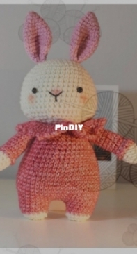Meow amigurumi - Anh Le - Jaine - Jade The Bunny -  Jade Baby Bunny - Jade a Coelha - Portuguese - Translated