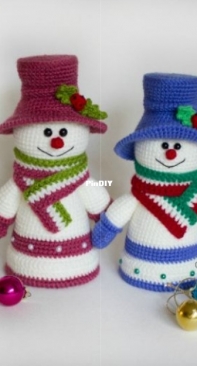 Jasmine Studio - Yanina Kamyshan - Snowman Christmas