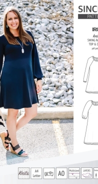Sinclair Patterns - Iris Swing Raglan Top and Dress
