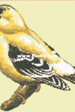 Alita Designs - Goldfinch Bird - Free