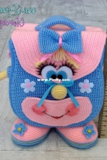 Elena Belova - School backpack - Russian