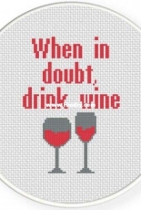 Daily Cross Stitch - When in doubt