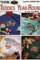 Autumn Teddy from Leisure Arts 2305 Teddies Year Round PCS