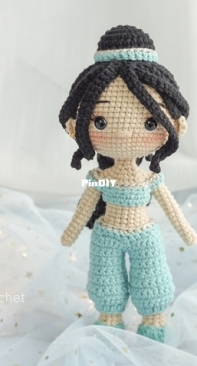 Green Frog Crochet - Thuy Anh - Đặng Thùy Anh - Jasmine - Portuguese
