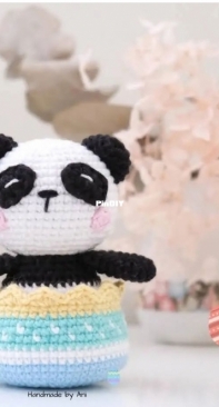 Handmade by  Ani - Anika Kam - Pacey the Panda - Free