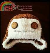 Aviator Beanie by Elizabeth Roggasch