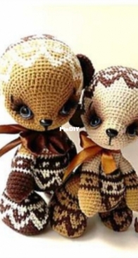 Iriss - Irina Chudova - Чудова Ирина - Gingerbread bears - Пряники мишки - Russian