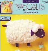 McCalls Creates Yarn Craft 14190 Shaggimals