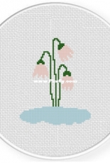 Daily Cross Stitch - Snow Flowers