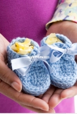 Crochet Today - Bowtie Booties - Free