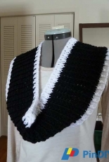 Merri Purdy - Reversible Ribbed Cowl - Free