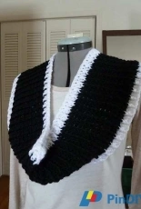 Merri Purdy - Reversible Ribbed Cowl - Free