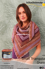 Schachenmayr - S10515 - Eva Winckler - Small Triangular Shawl - Free