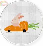 Daily Cross Stitch My Carrot Car