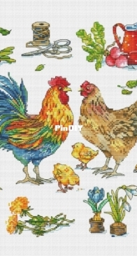 Spring Garden Sampler by  Polina Andrievskay XSD+PCS