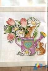Garden Adventure by Margaret Sherry from The World of Cross Stitching TWOCS 203