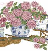Eva Rosenstand 14-103 - Flowers and Violin