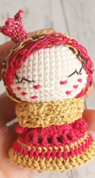 Crochet Confetti Shop - Irina Moilova - Amigurumi Little Doll Princess