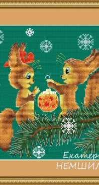 Gift For A Squirrel by Ekaterina Nemshilova