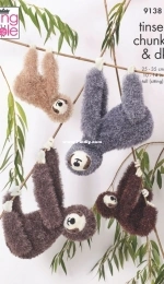 King Cole 9138 - Sloths