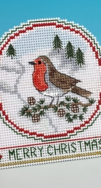 The Nutmeg Company - Christmas Robin 3D Card
