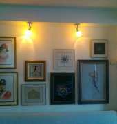 My finished mixed works